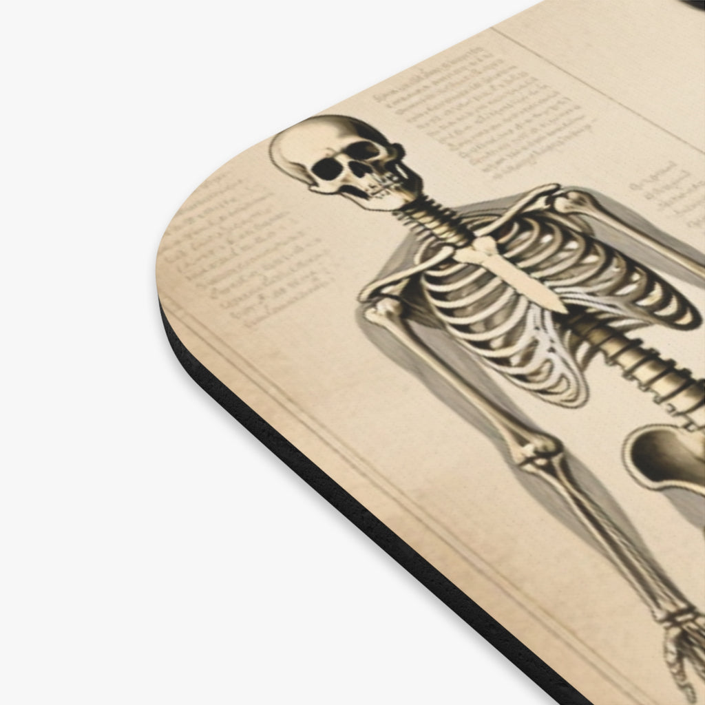 Eleanor — Victorian Anatomy Portrait Mouse Pad | Dark Academic Desk Accessory