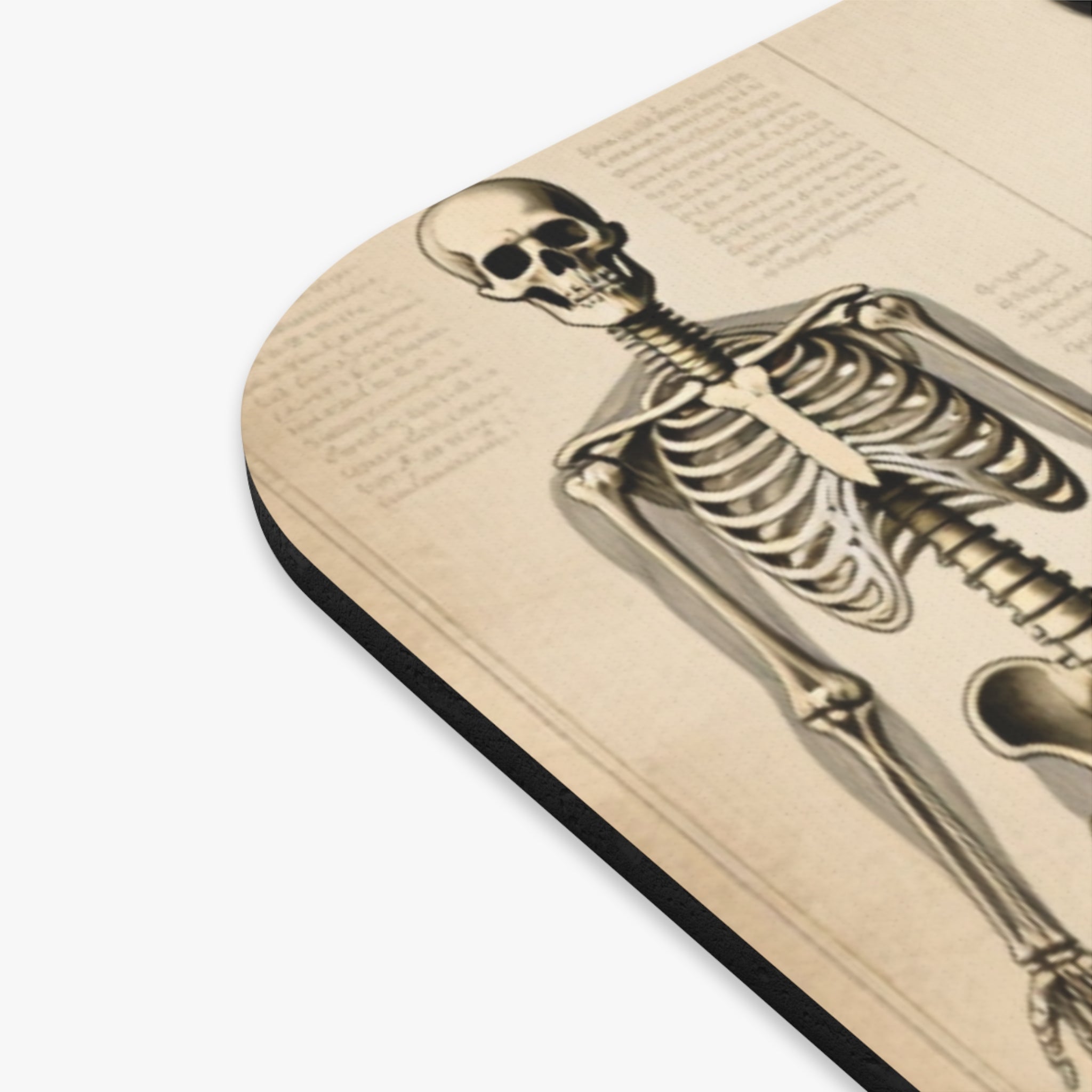 Eleanor — Victorian Anatomy Portrait Mouse Pad | Dark Academic Desk Accessory