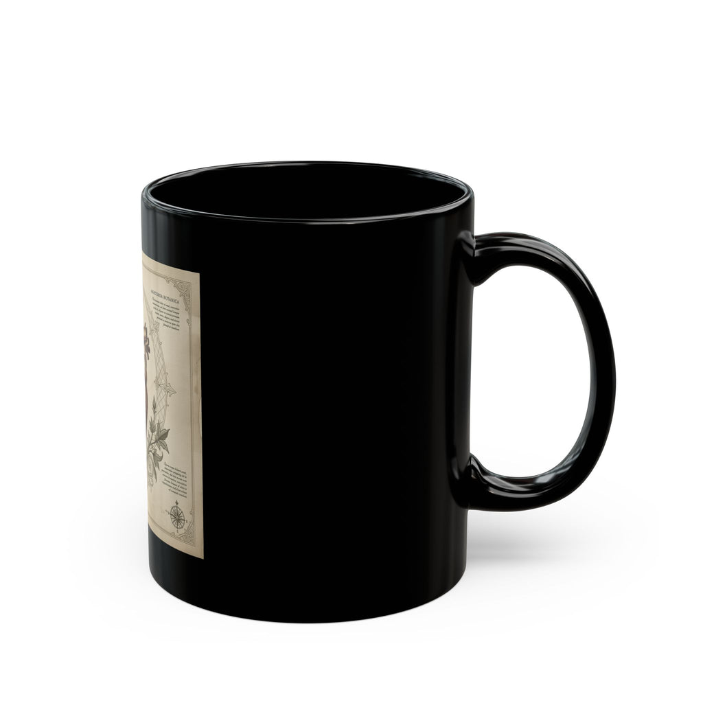 Dark Academic Anatomy Goth Heart Study Black Mug (11oz, 15oz)