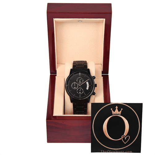 Black Luxe Time Piece 🖤